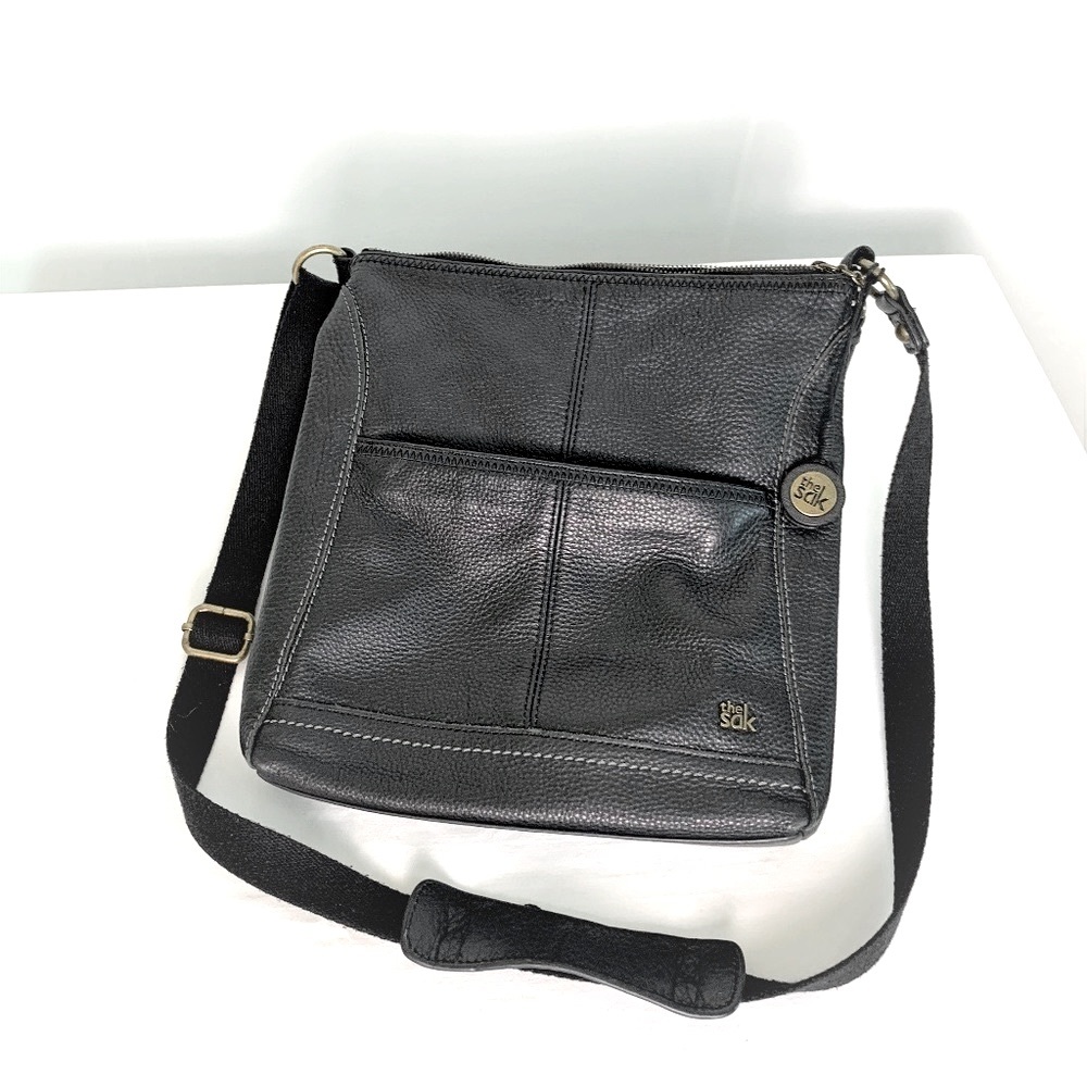 The Sak Genuine Leather Crossbody Bag